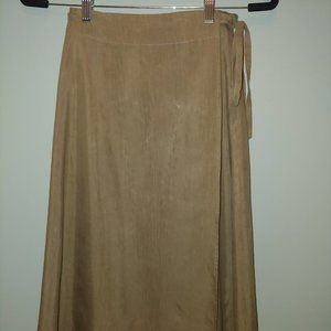 Linen Wrap Skirt